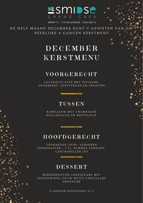 kerst menu 2024